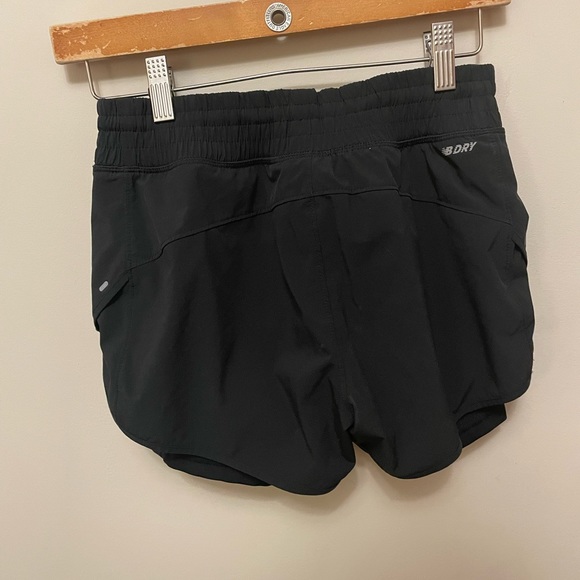 New Balance, black, size small running shorts with inner lining - Picture 2 of 2